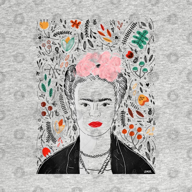 Frida Kahlo by christinelemus